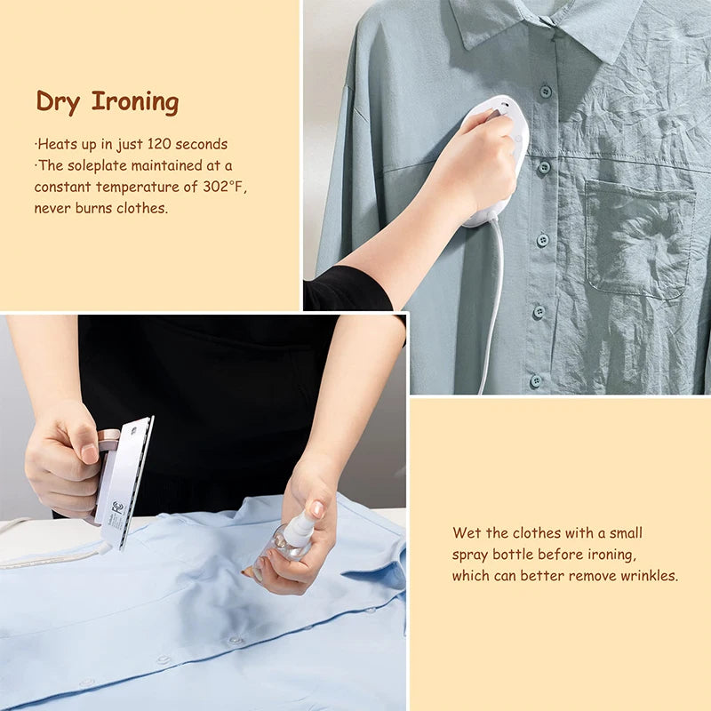 Portable Mini Travel Iron