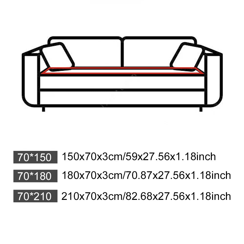 Plush Winter Sofa Cover