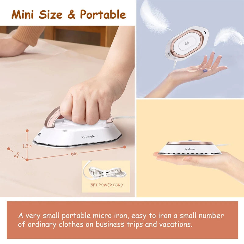 Portable Mini Travel Iron