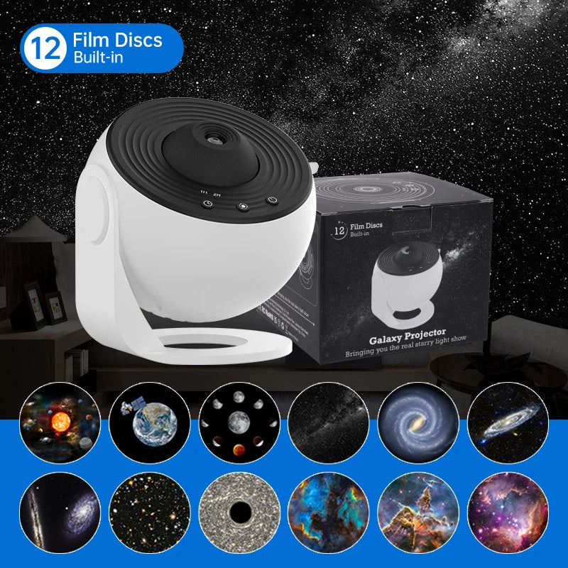 Galaxy Star Projector Lamp