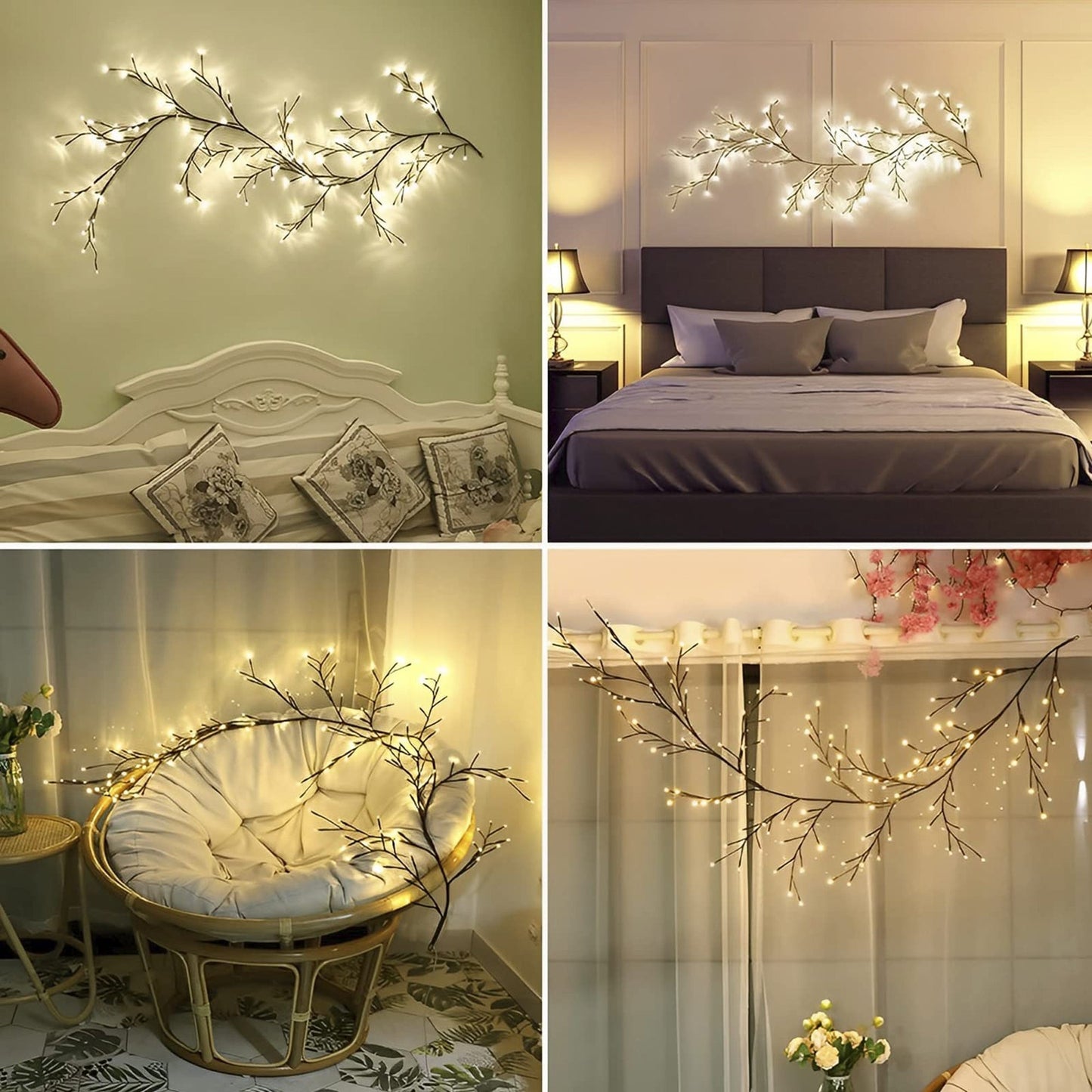 7.55ft 144 LED Branch Lights
