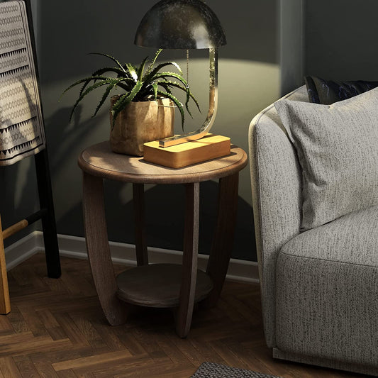 Rustic French Country End Table