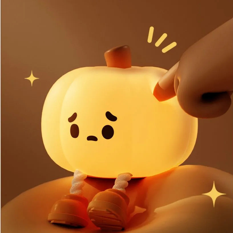 Halloween Pumpkin Touch Night Light