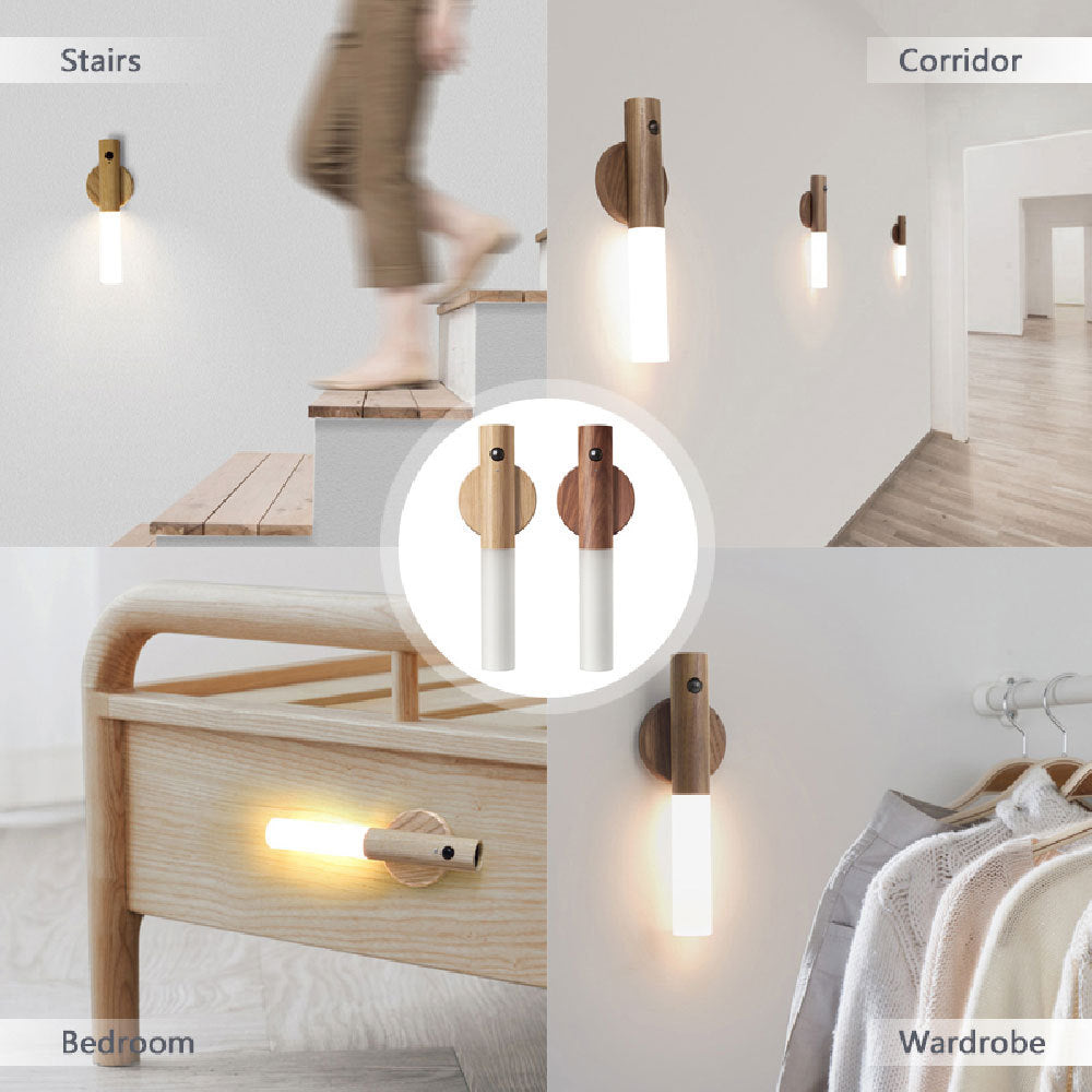 Smart Motion LED Night Light – Sleek, Wireless & Magnetic