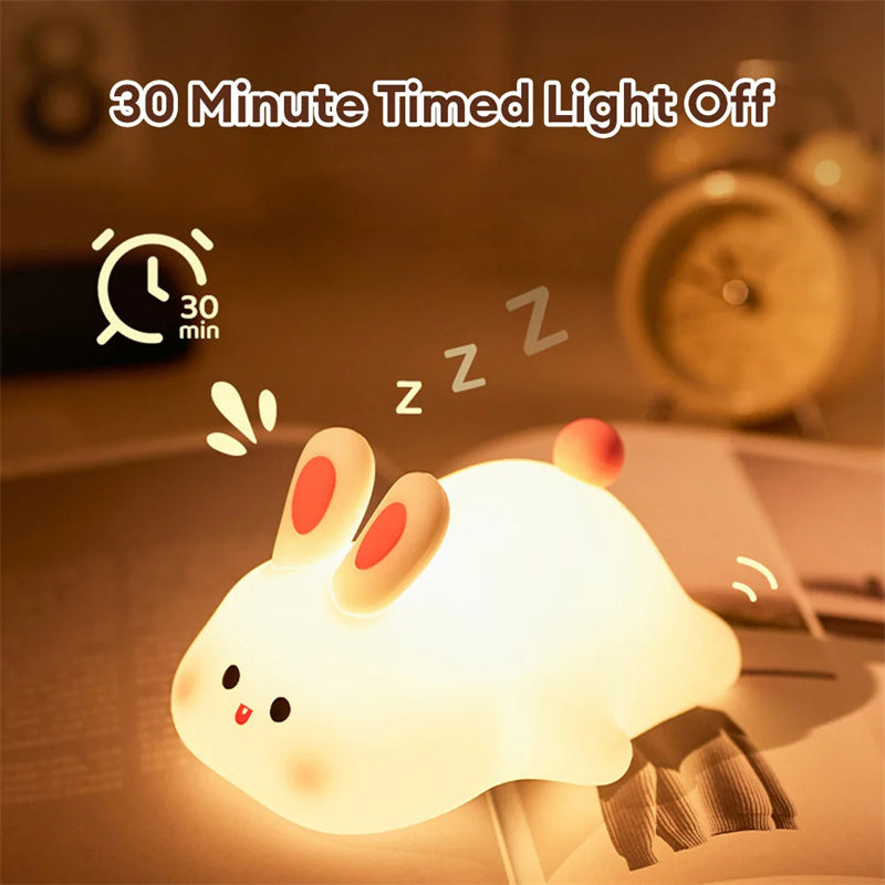 Cute LED Rabbit Night Light