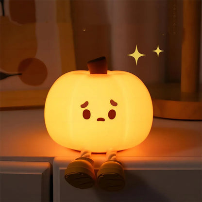 Halloween Pumpkin Touch Night Light