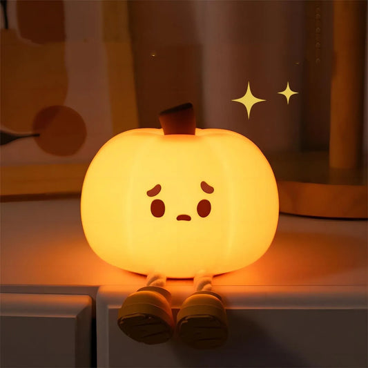 Halloween Pumpkin Touch Night Light