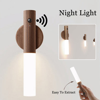 Smart Motion LED Night Light – Sleek, Wireless & Magnetic