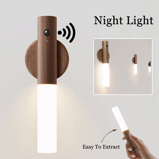 Smart Motion LED Night Light – Sleek, Wireless & Magnetic
