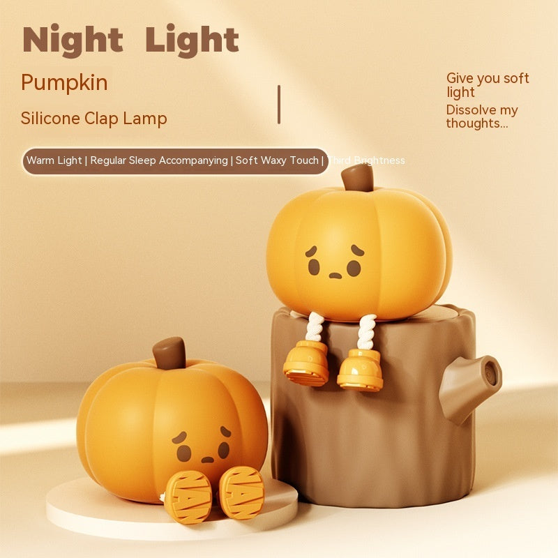Halloween Pumpkin Touch Night Light