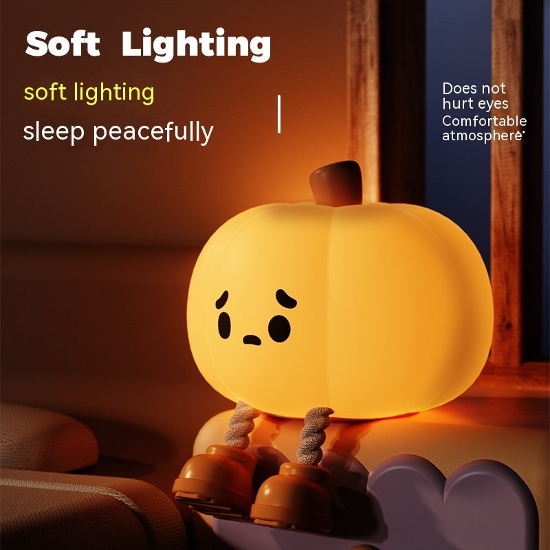 Halloween Pumpkin Touch Night Light