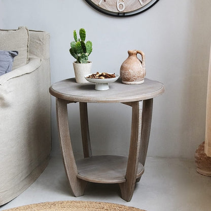 Rustic French Country End Table