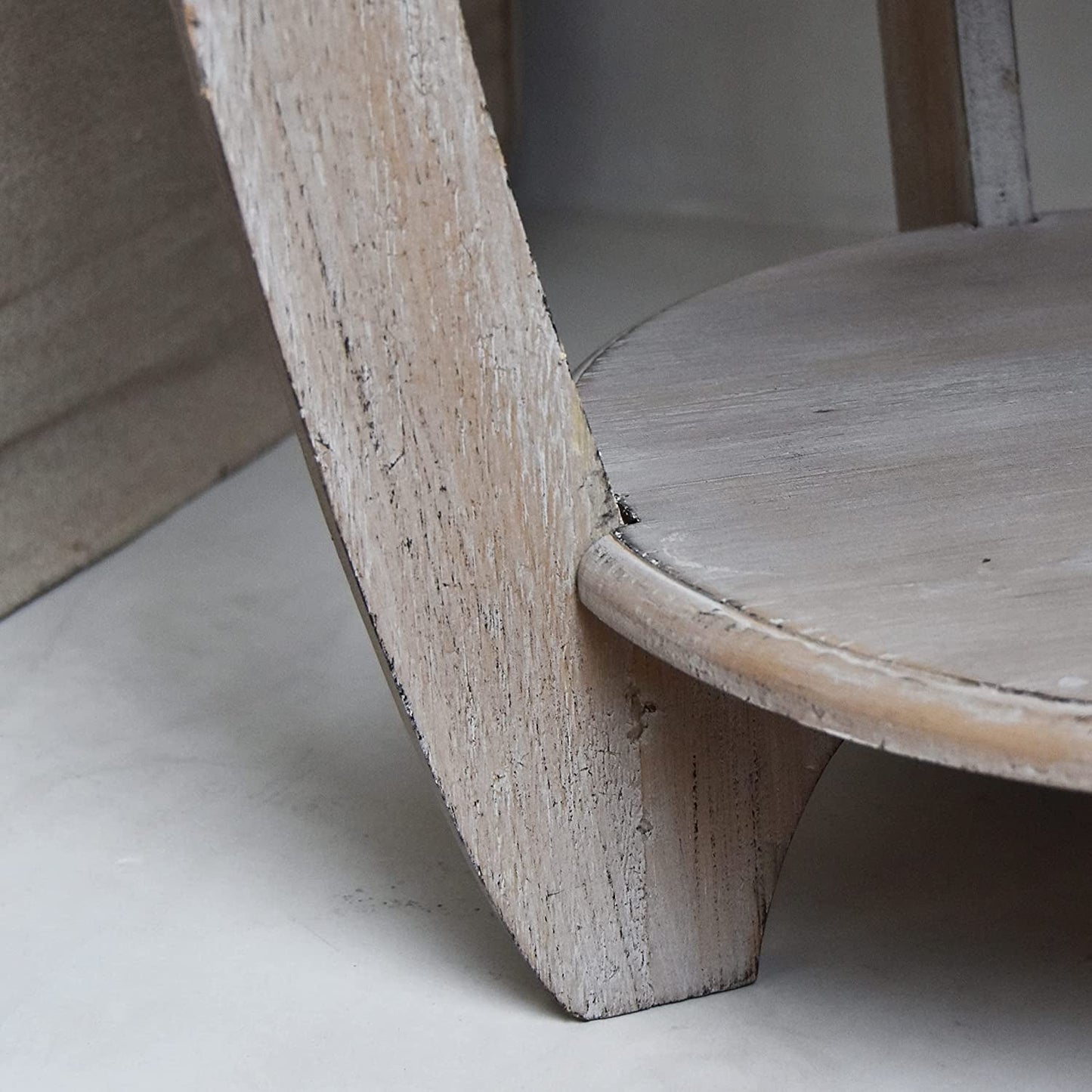 Rustic French Country End Table